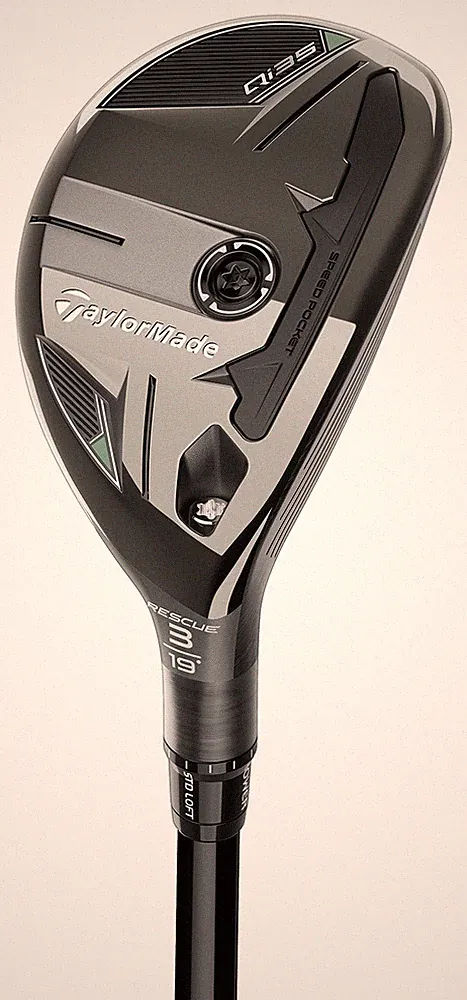 TaylorMade Qi35 Rescue 22* 4H Hybrid Reg Fujikura Ventus Blue HB 6 2025 Excnt