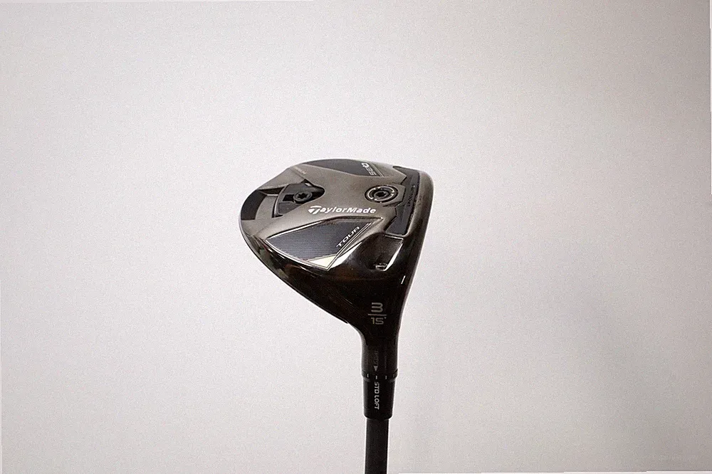 Taylormade Qi35 Tour 15° 3 Fairway Wood Extra Stiff Flex Hzrdus Smoke Black Good