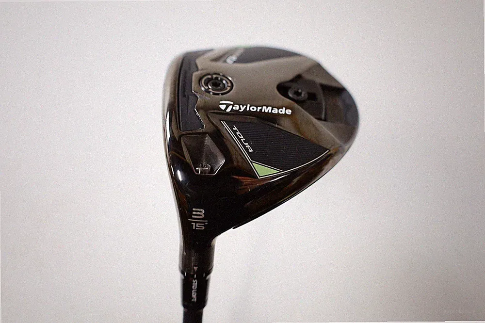 Taylormade Qi35 Tour 15° 3 Fairway Wood Stiff Kai'Li Blue 75 Good Left Hand Lh