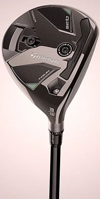 TaylorMade Qi35 Tour 15* 3 Wood Stiff Chemical Kai'li Blue DarkWave FW 75 Excnt