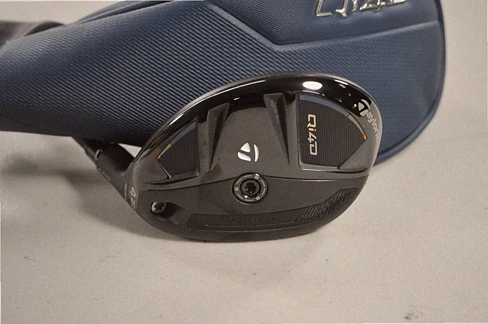TaylorMade Qi4D Rescue 4-22* Hybrid Stiff Flex RH Reax 75g Graphite #225893
