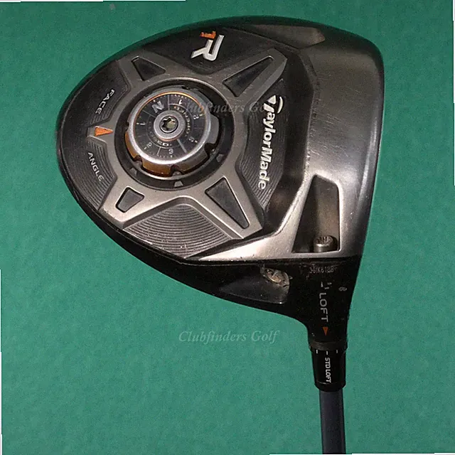 TaylorMade R1 Black Driver Adjustable Matrix Ozik 55X4 White Tie Graphite Senior