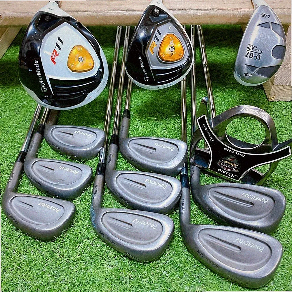 TaylorMade R11 maruman Irons TaylorMade Neo Mallet Mens Golf Clubs Set 12pc EH2