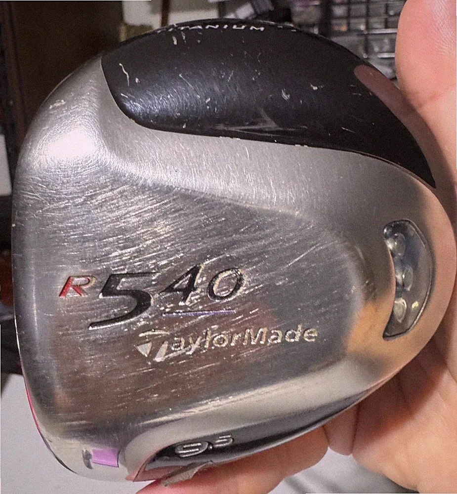 Taylormade r540 Driver 9.5 degree loft Left Handed