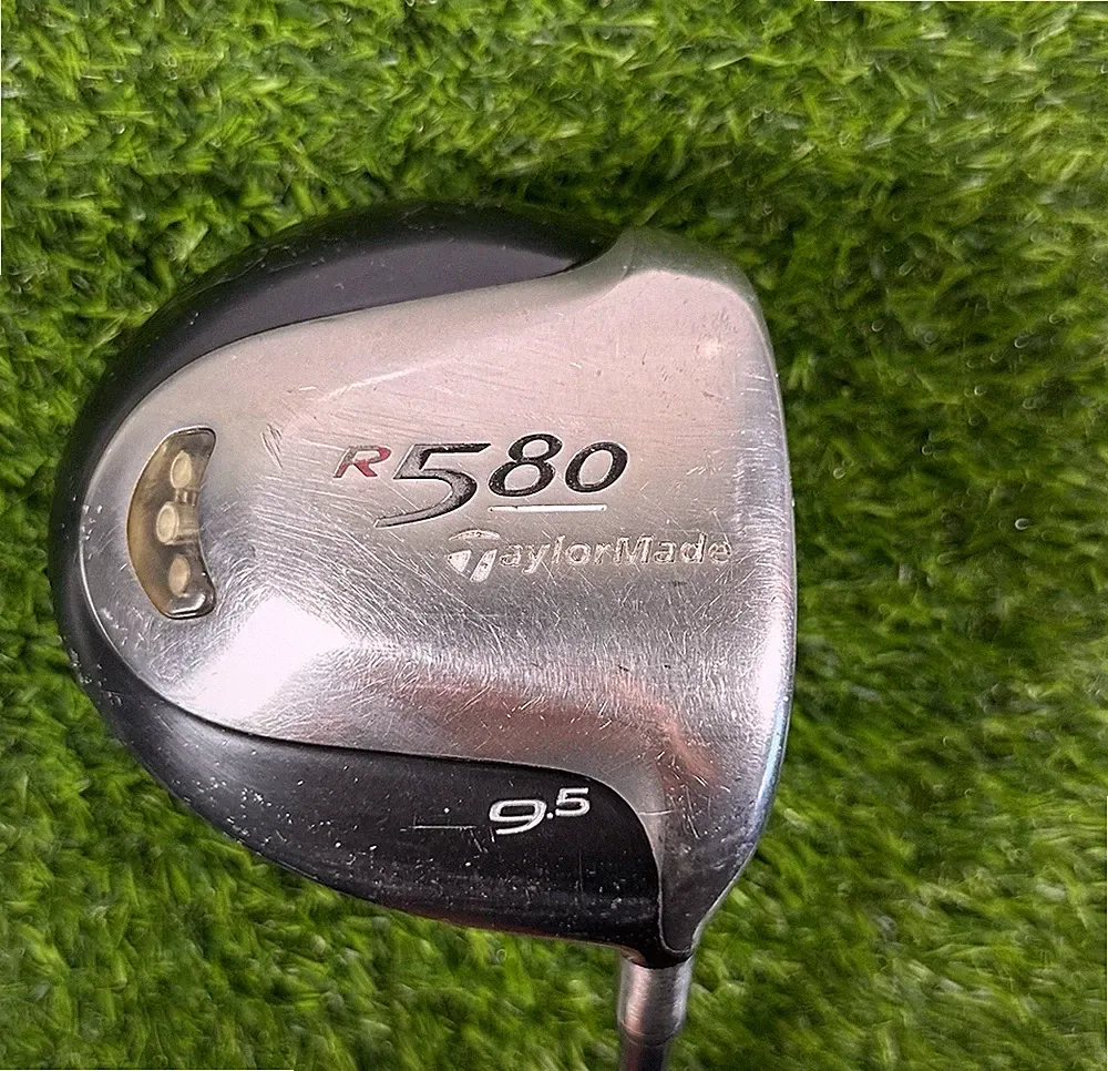 TaylorMade R580 Men's RH 9.5° Driver, S-Flex Fujikura Vista Pro 60g Golf Club