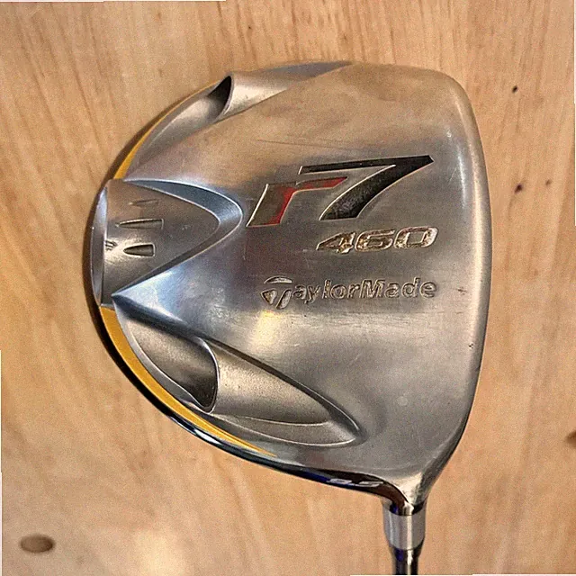 TaylorMade R7 460 Driver 9.5* Loft Men's RH Flex S Graphite Shaft BAD GRIP *READ