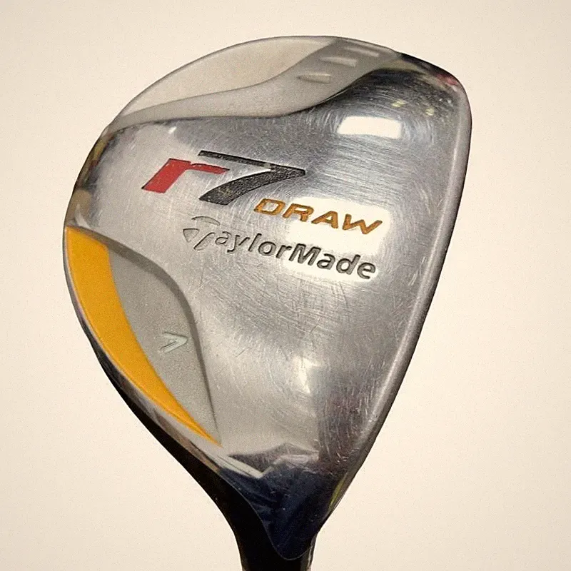 TaylorMade r7 Draw 7W Fairway Wood REAX Flex SR Right Handed Golf Club Used