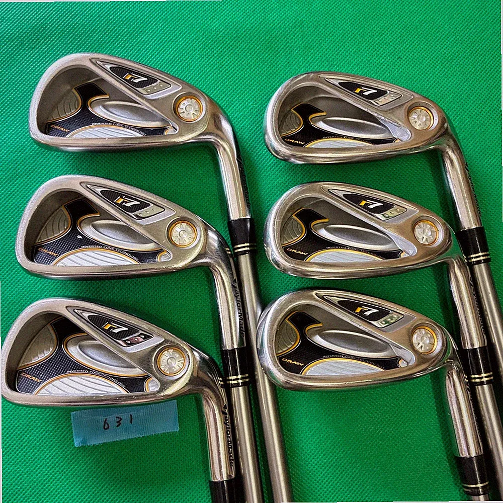 TaylorMade R7 Draw Iron Set 6pcs 5-Pw Stiff Reax 55 Graphite Shaft Golf Clubs