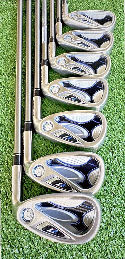 TaylorMade R7 Draw Ladies Iron Set 4-PW Graphite Shaft Flex L REAX 45g Womens RH