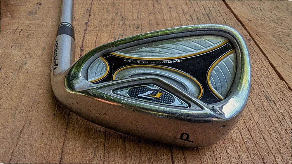 Taylormade r7 Irons, Single Pitching Wedge Golf Club Right Hand Steel Shaft Stif