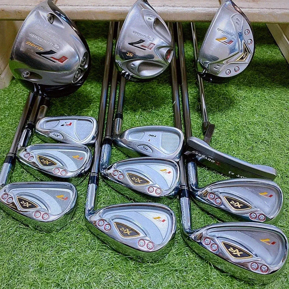TaylorMade r7 Odyssey Tri HOT Mens Golf Clubs Set Ready Right 12pc ES8