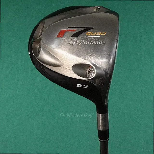 TaylorMade r7 Quad 9.5° Driver Factory MAS2 7-65 Graphite Stiff