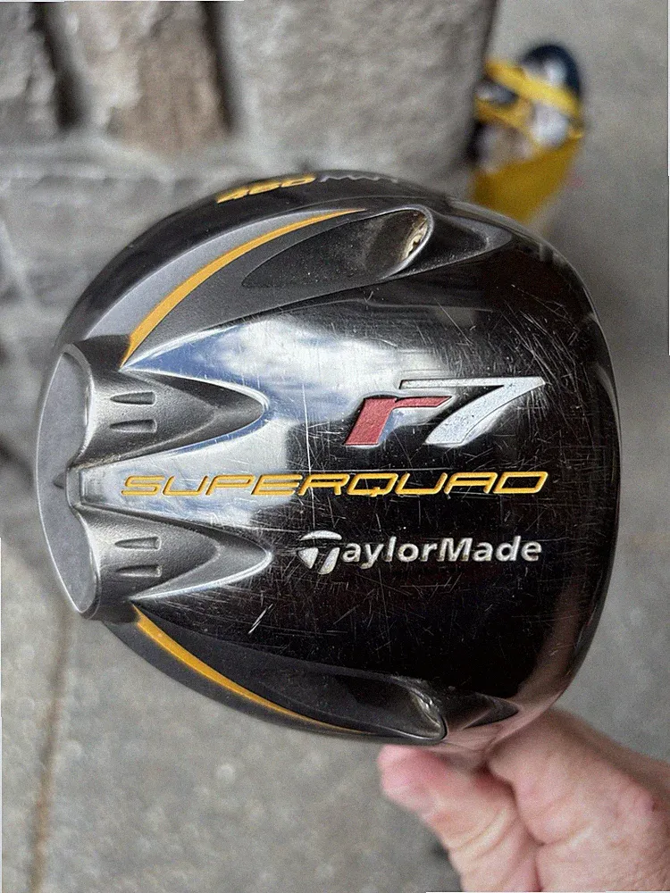TaylorMade R7 Superquad 11.5° Driver REAX 65g Reg Flex Graphite Shaft RH W/HC