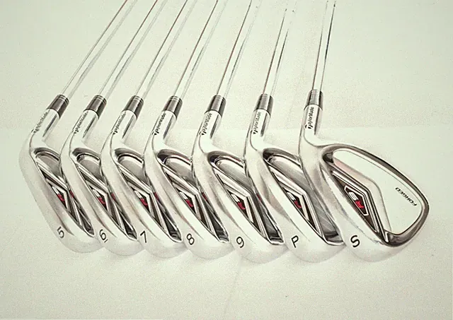 Taylormade R9 5-6-7-8-9-Pw-Sw 7pcs RH Stiff NSPRO 950GH Iron Wedge Set JDM