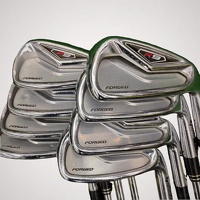 TaylorMade R9 Forged 2010 Iron Set 8pcs 5-Pw,Aw,Sw Stiff Flex NS Pro 950GH RH