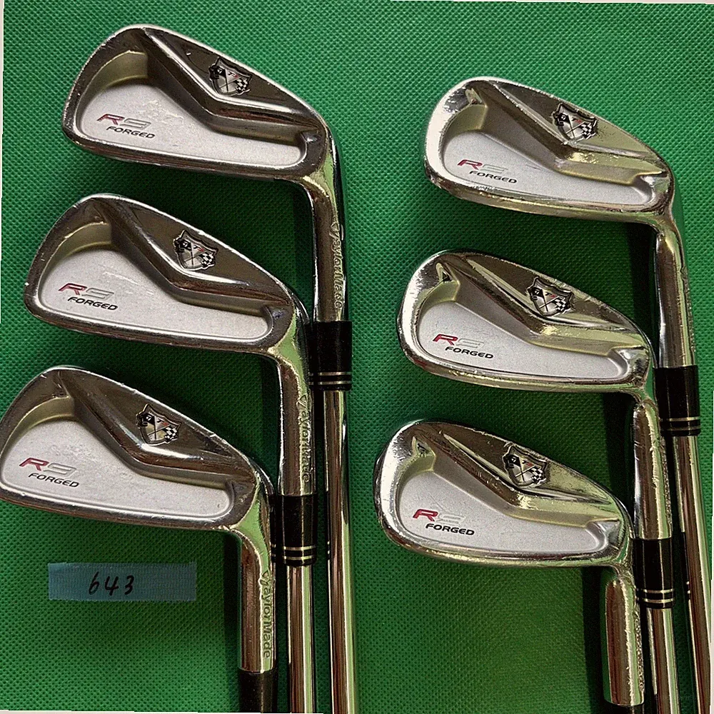 TaylorMade R9 Forged Iron Set 6pcs 5-Pw Stiff S200 Steel Shaft Golf Clubs