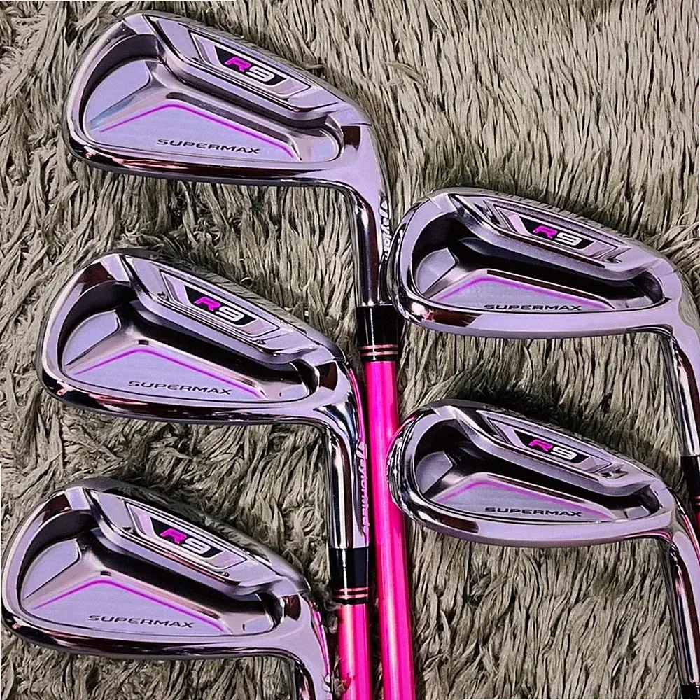 TaylorMade R9 Supermax Ladies Iron Set 5pcs 7-PW,SW Reax Supermax 45 L Flex RH