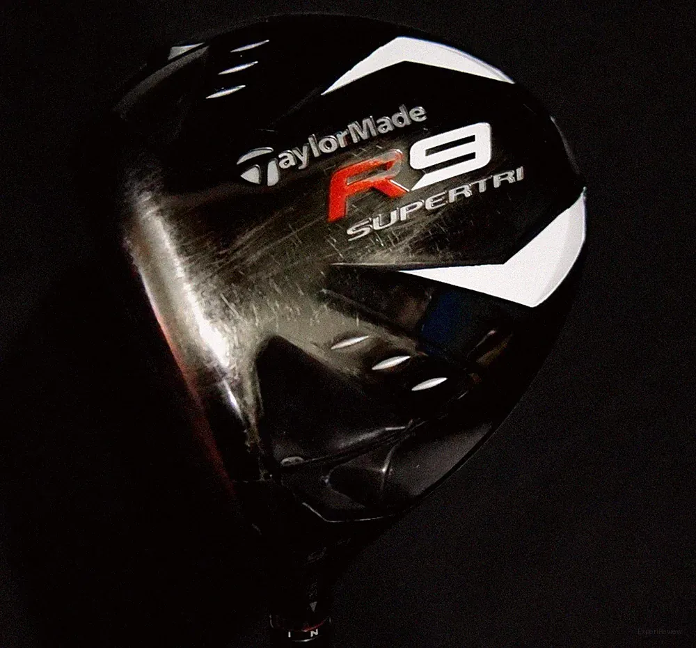 TAYLORMADE R9 SUPERTRI DRIVER LOFT 9.5, SHAFT 45.5IN, REGULAR FLEX, LEFT HANDED