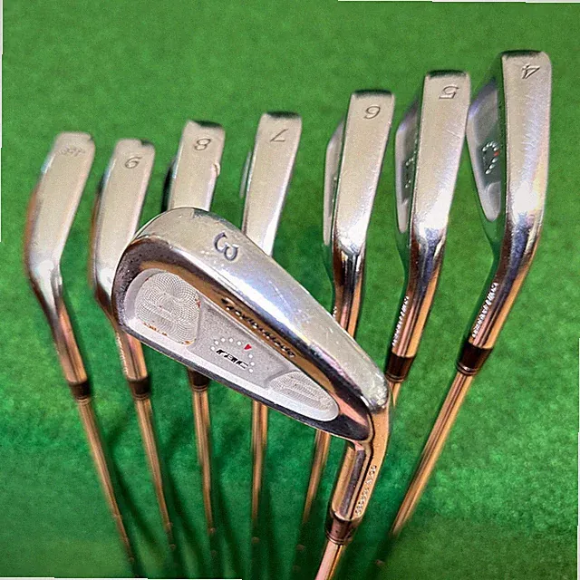TaylorMade RAC CB, Coin Forged Combo Iron Set 3-PW 48° RH S300 S Flex Long +3/4"