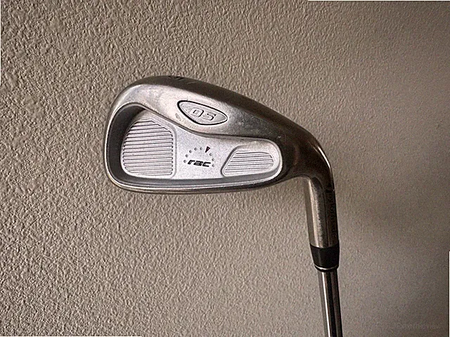 TaylorMade Rac OS 2005 Single 5 Iron Regular Flex Steel Shaft Mens RH