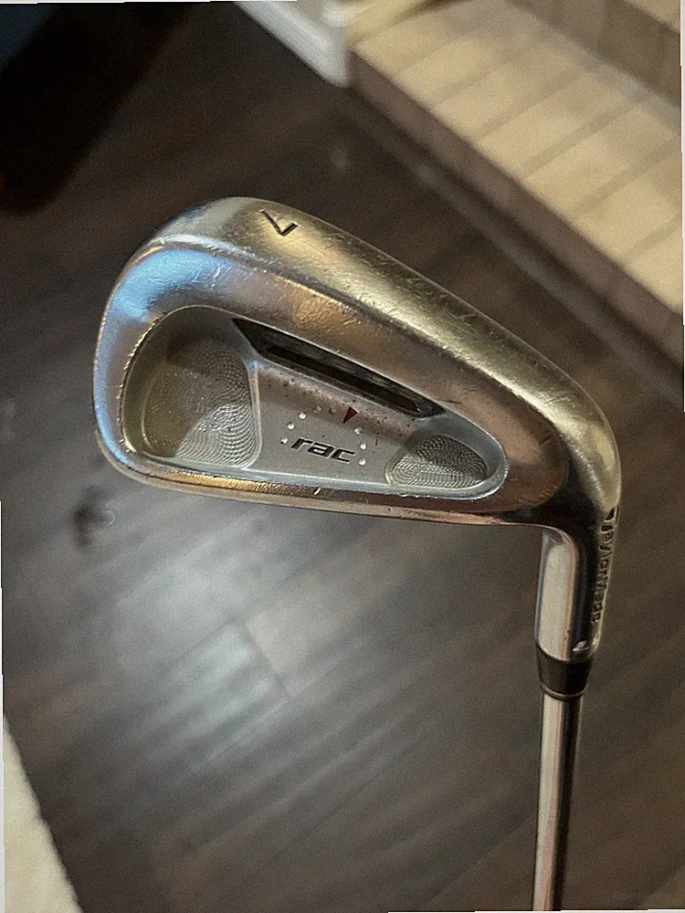 TaylorMade RAC OS Single 7 Iron RH 37.5” Stiff Flex Steel Shaft