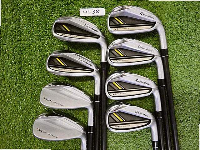 TaylorMade RBladez RocketBladez Irons 5-P, A & S 65g Regular Graphite +1.5"