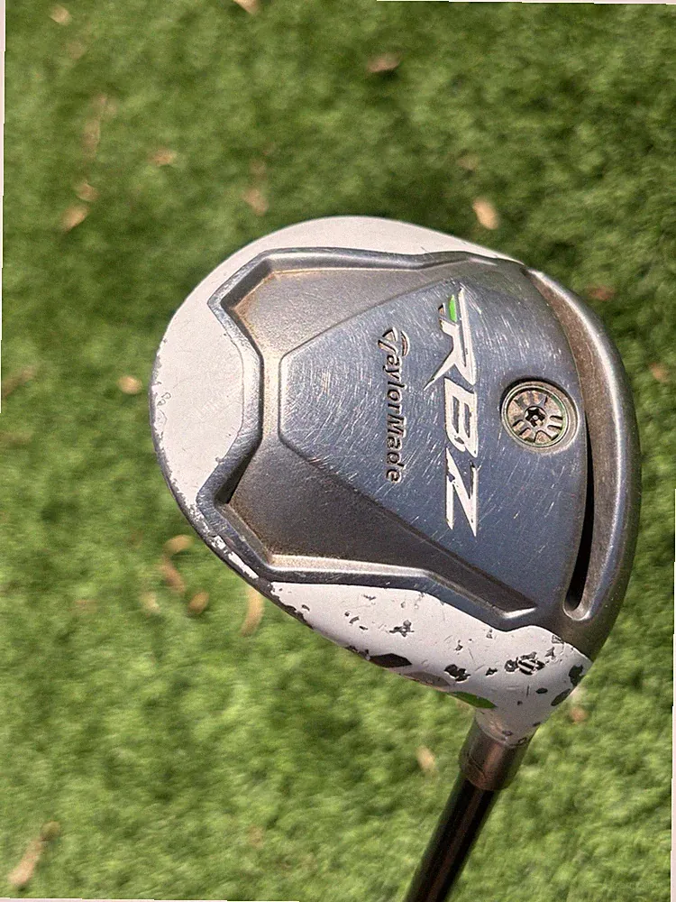 TaylorMade RBZ Fairway Wood 9W 24° Mach Line RH Golf Club Used X Flex Read