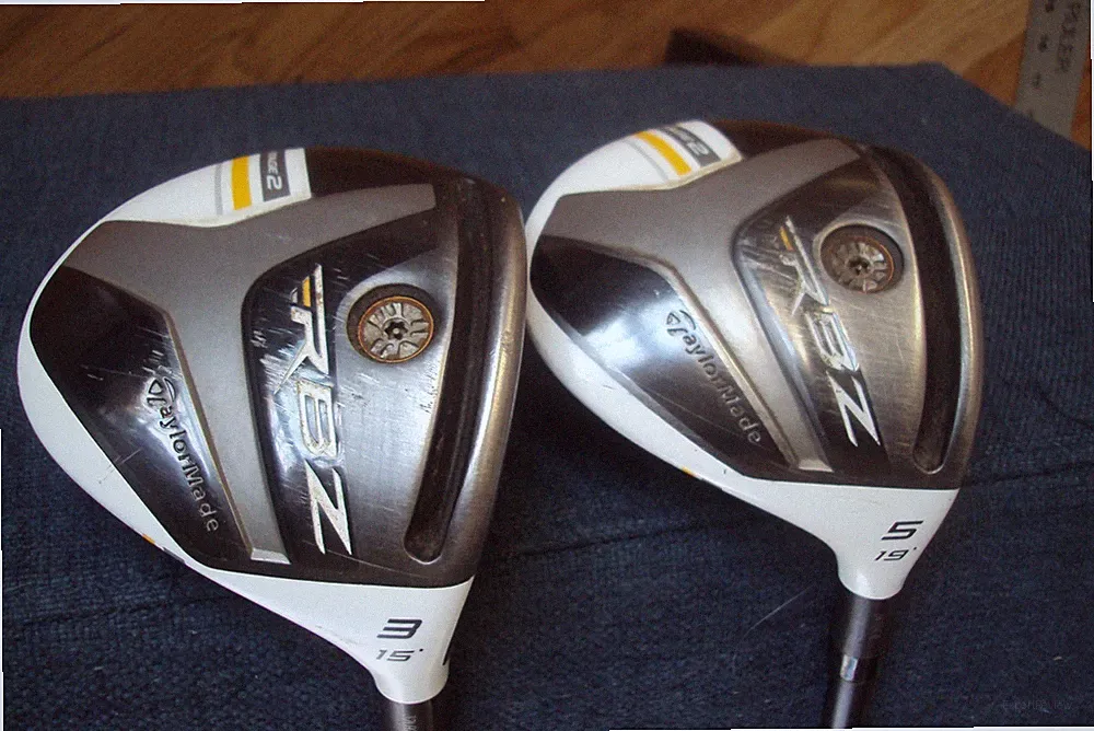 Taylormade RBZ Stage 2 3/5 woods 15/19 deg 50g ladies graphite