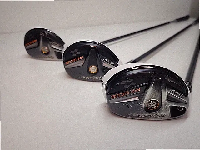 TaylorMade Rescue 11 4-21° R Flex 65 & 3-18° S Flex 85 Hybrid