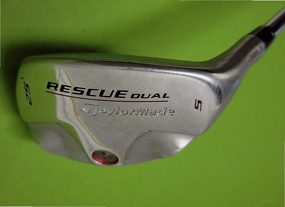 TaylorMade Rescue Dual 25° 38.5" RH Hybrid 5 w/ Hybrid-Lite Stiff Flex Shaft