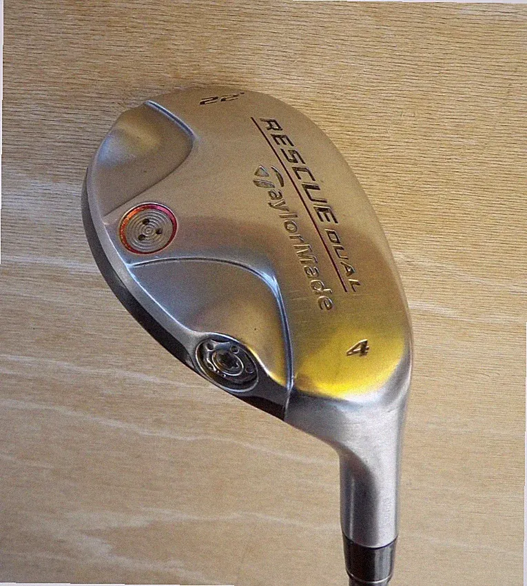 TAYLORMADE RESCUE DUAL 4 HYBRID 22 LOFT REGULAR F FLEX 4H RIGHT HANDED GOLF CLUB