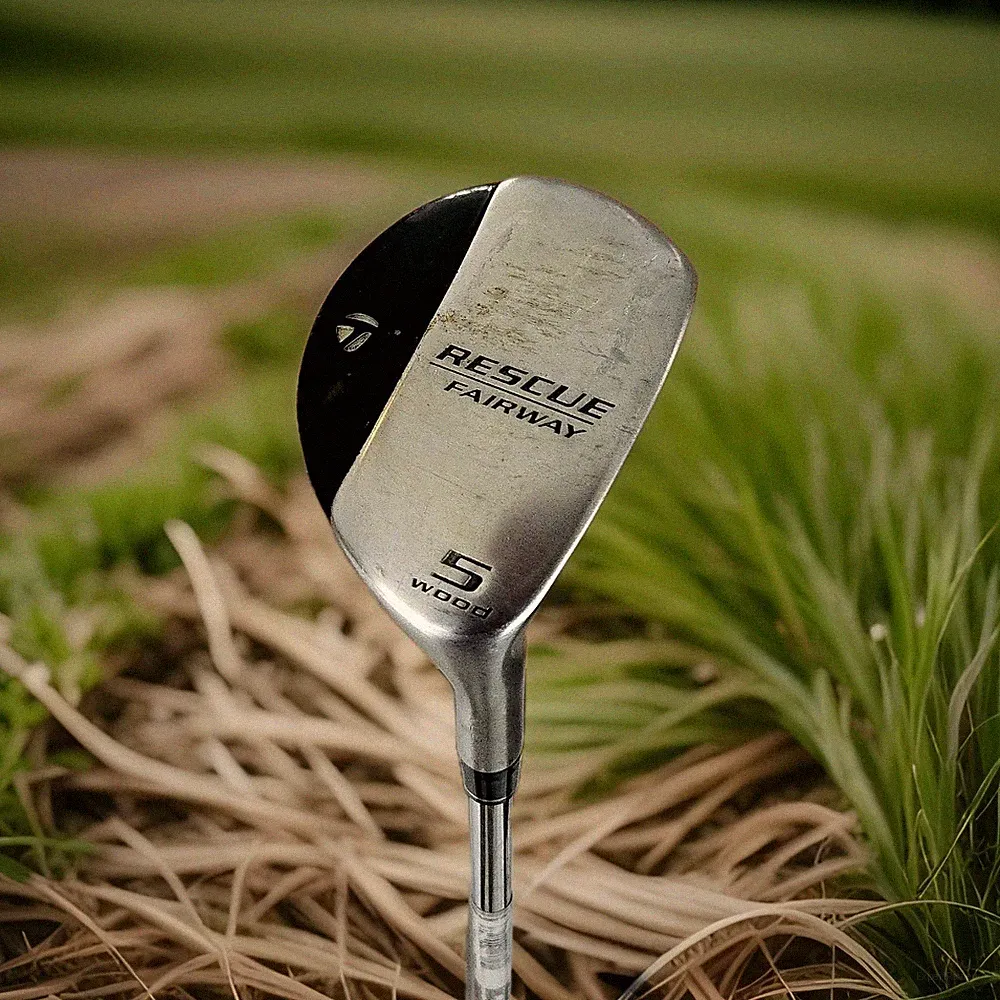TaylorMade Rescue Fairway 5 Wood Golf Club (R) Steel RH OEM Grip
