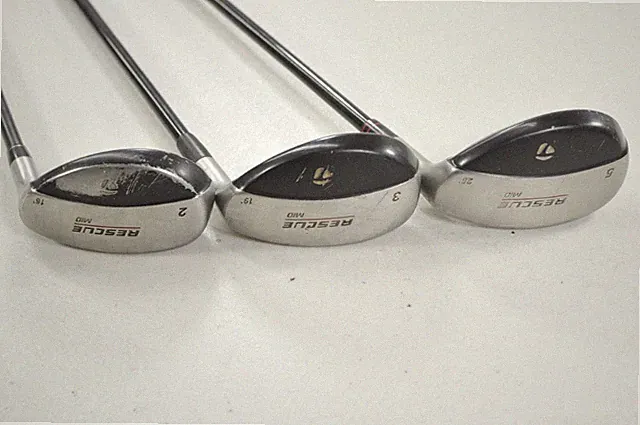 TaylorMade Rescue Mid 2, 3, 5 Hybrid Set Stiff/Regular Flex RH Graphite # 222928