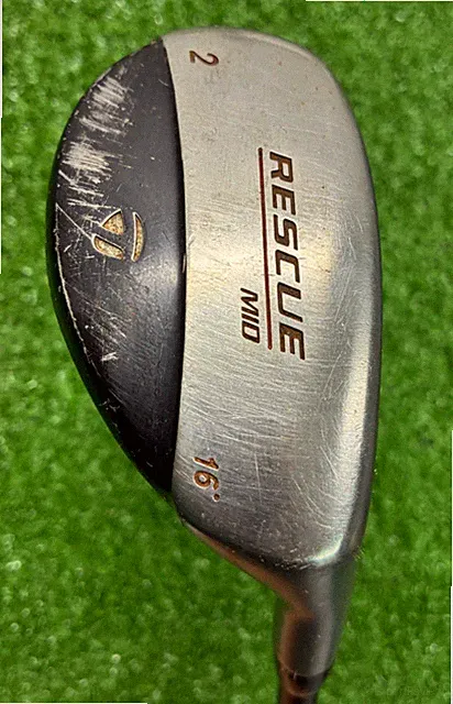 TaylorMade Rescue Mid 2 Hybrid 16*/ RH/ Regular Graphite / 41"/ NEW GRIP /dj3688