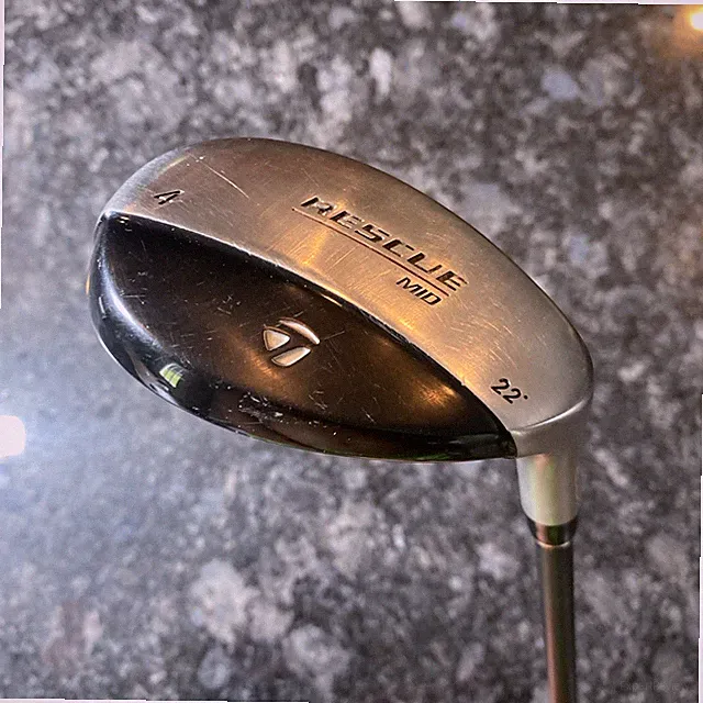 TaylorMade Rescue Mid 4 Hybrid 22* R Flex Ultralite Graphite Shaft RH 40"