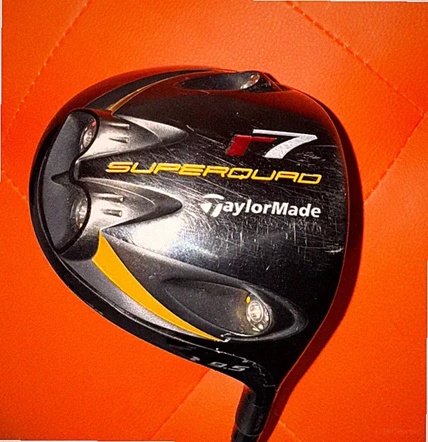 TaylorMade RH R7 Superquad 9.5° Driver 460MWT REAX 65g FUJIKURA Regular Flex