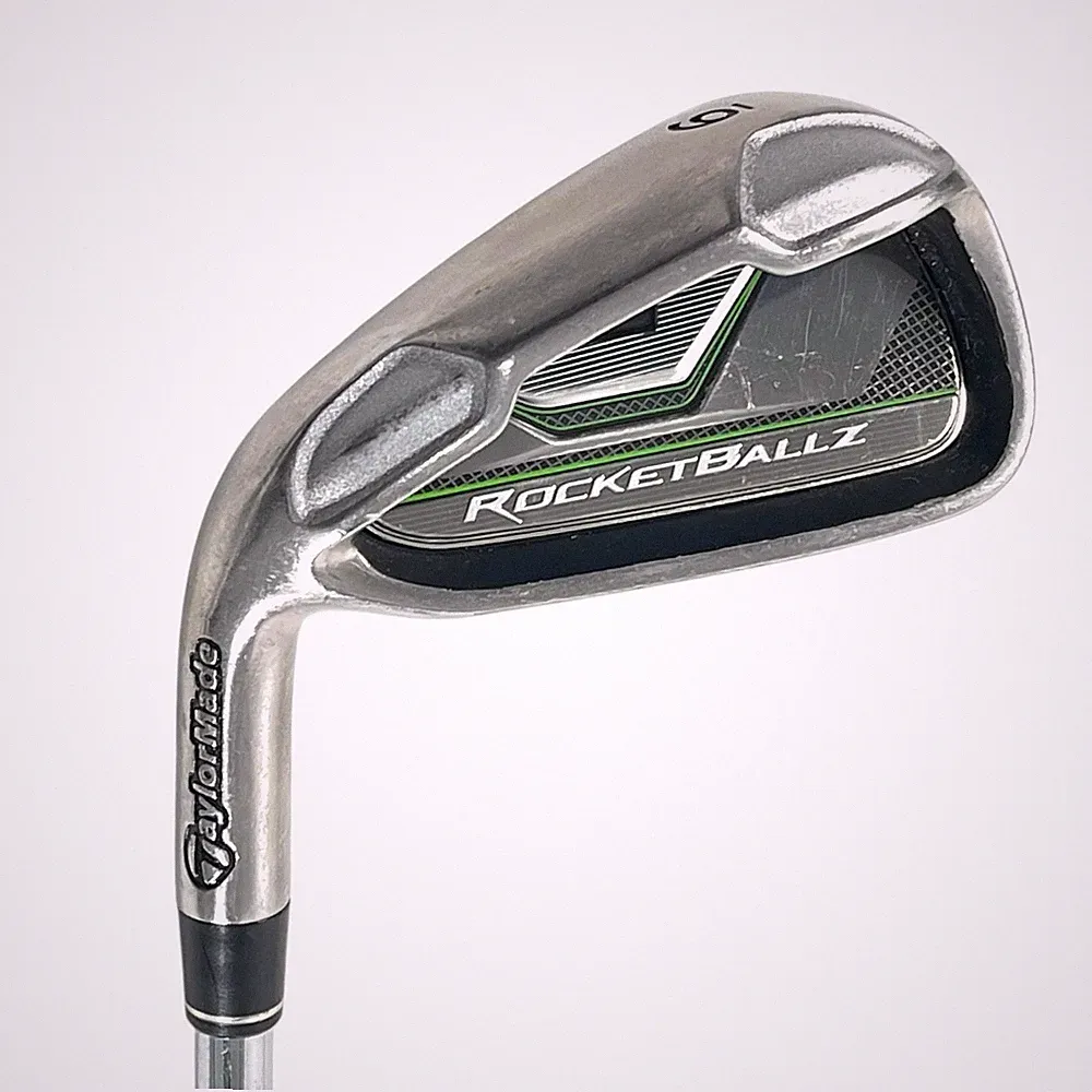 TaylorMade Rocketballz 6 Iron Lightweight Steel Shaft Regular 38" Left-Handed