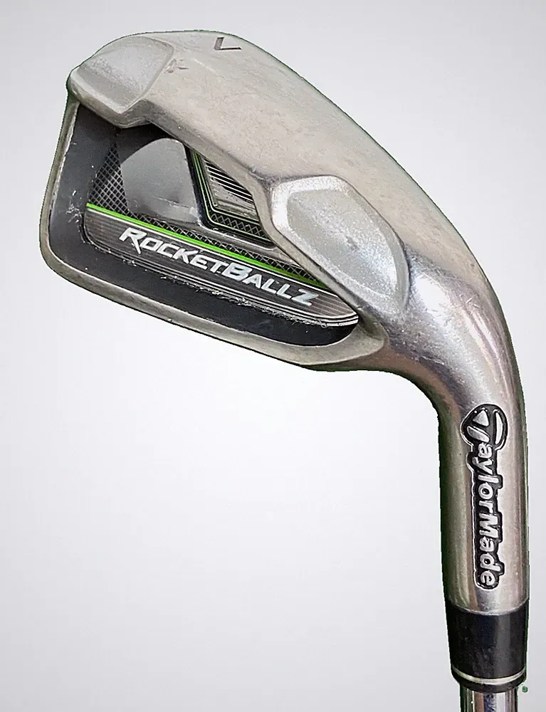 TaylorMade Rocketballz 7 Iron RH Men's Lightweight Stiff Steel 37" Nice Grip