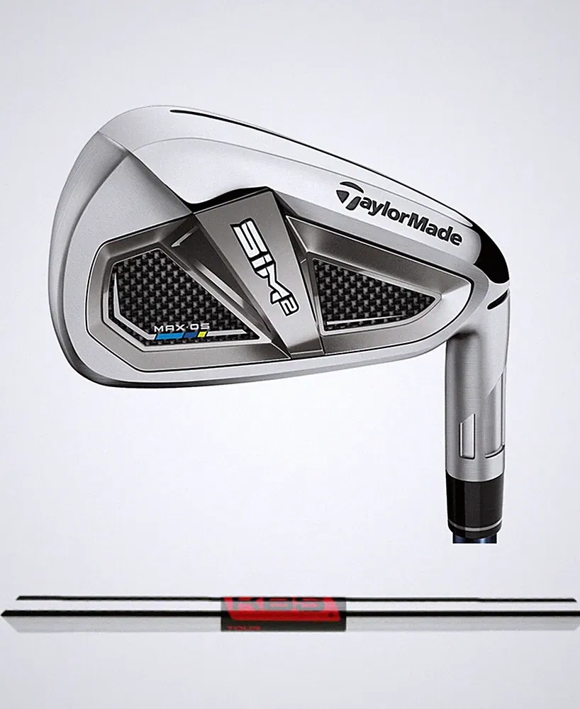 TaylorMade Sim 2 Max OS #5 Single Iron, KBS Tour 90 Regular Flex Shaft