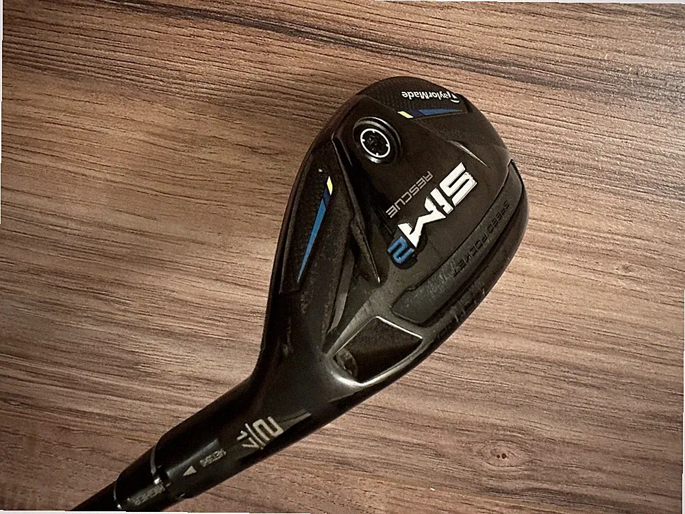 Taylormade sim 2 rescue 2h hybrid 17 d w/ tensei blue x extra stiff barely used