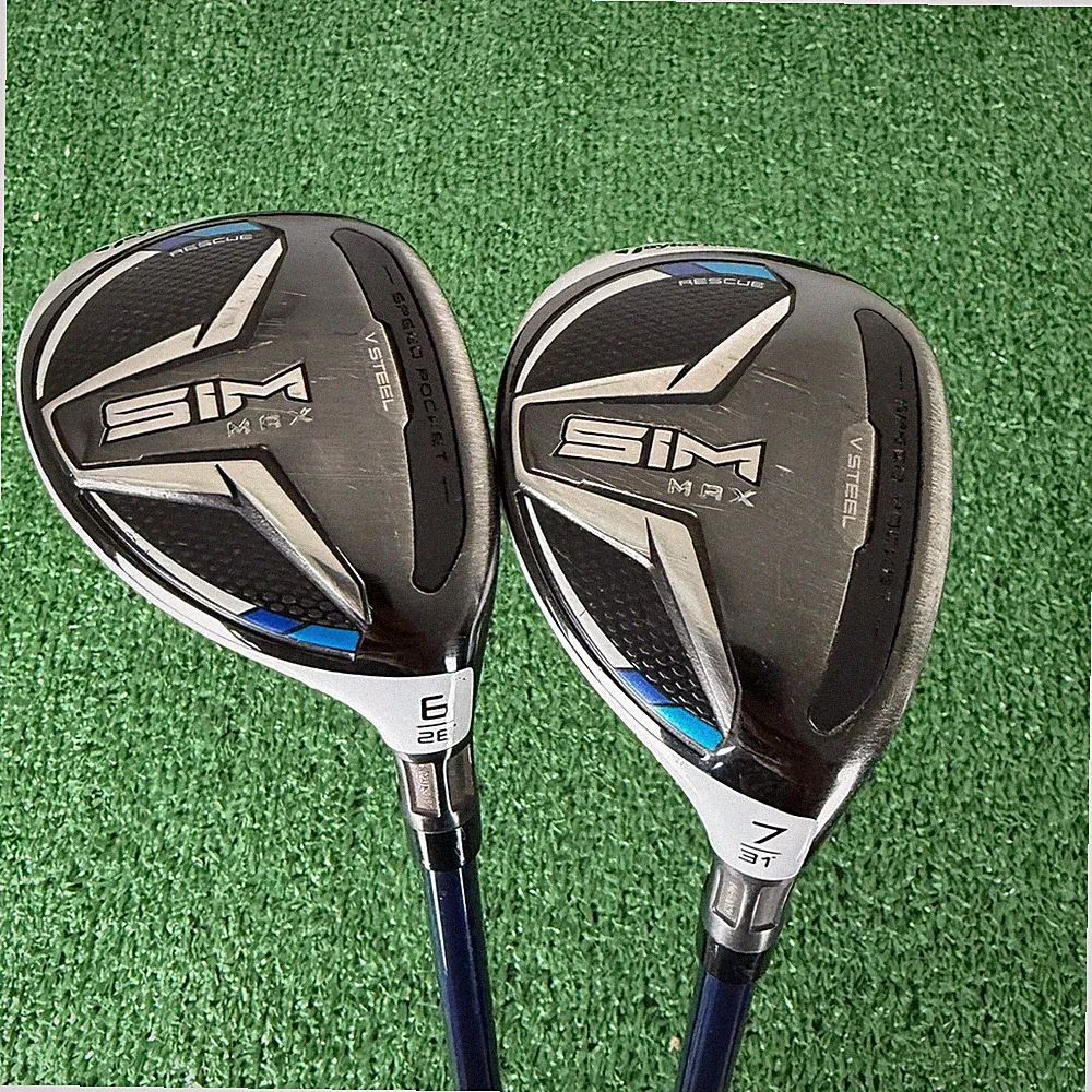 TaylorMade SIM Max 6 & 7 Rescue Hybrid Set 28° 31° Ventus 5-A Senior Flex RH