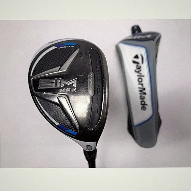 TaylorMade SIM MAX 6 Hybrid 28* KBS Max 85g Stiff Steel Mens RH
