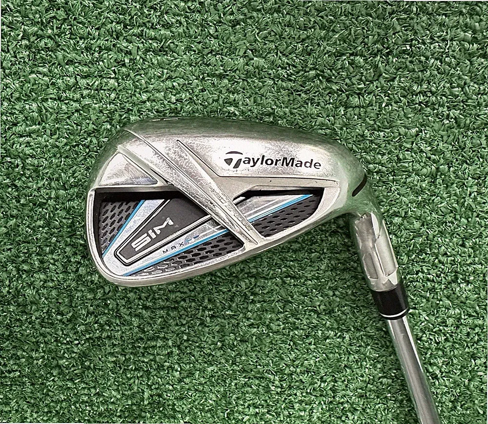 TaylorMade SiM MAX AW Gap Wedge 49°, Regular-Flex KBS MAX 85g Steel, Men's RH