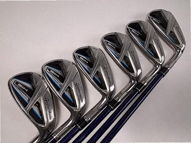 TaylorMade SIM MAX Iron Set 4-9 Fujikura Ventus Blue Regular Graphite RH NO PW