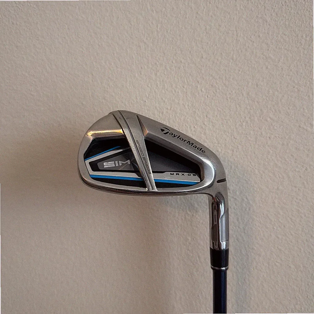TaylorMade SiM MAX OS Pitching Wedge, Senior-Flex VENTUS 5-A Graphite, Men's RH