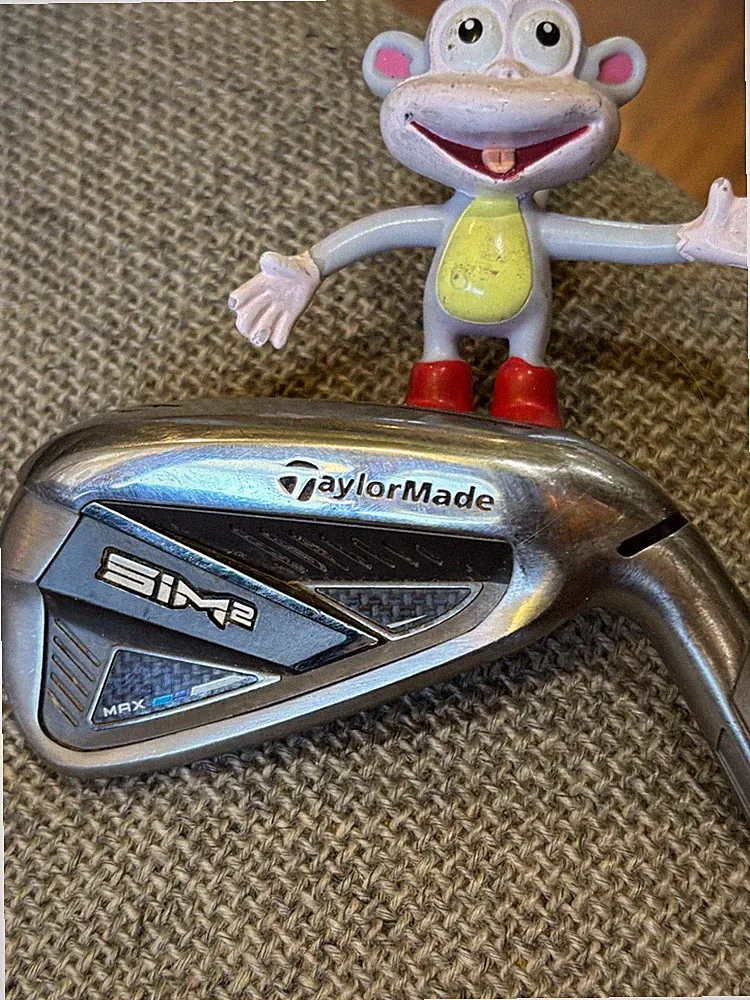 TaylorMade SIM2 Max Single 6 Iron KBS 85 STIFF