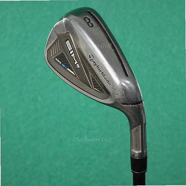 TaylorMade SIM2 Max Single 8 Iron Fujikura Vista Pro IR 60-R Graphite Regular