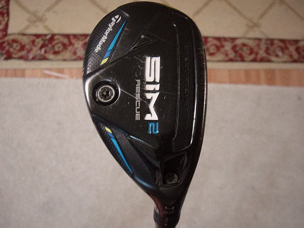 TaylorMade SIM2 Rescue 4h 22* DIamana THUMP 90 Graphite STIFF FLEX (no cover)