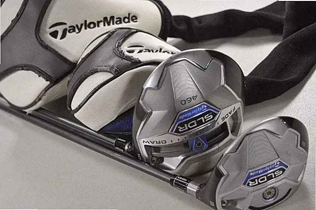 TaylorMade SLDR 460 10.5* Driver and 3-15* Fairway Wood Set X-Stiff Flex #218336