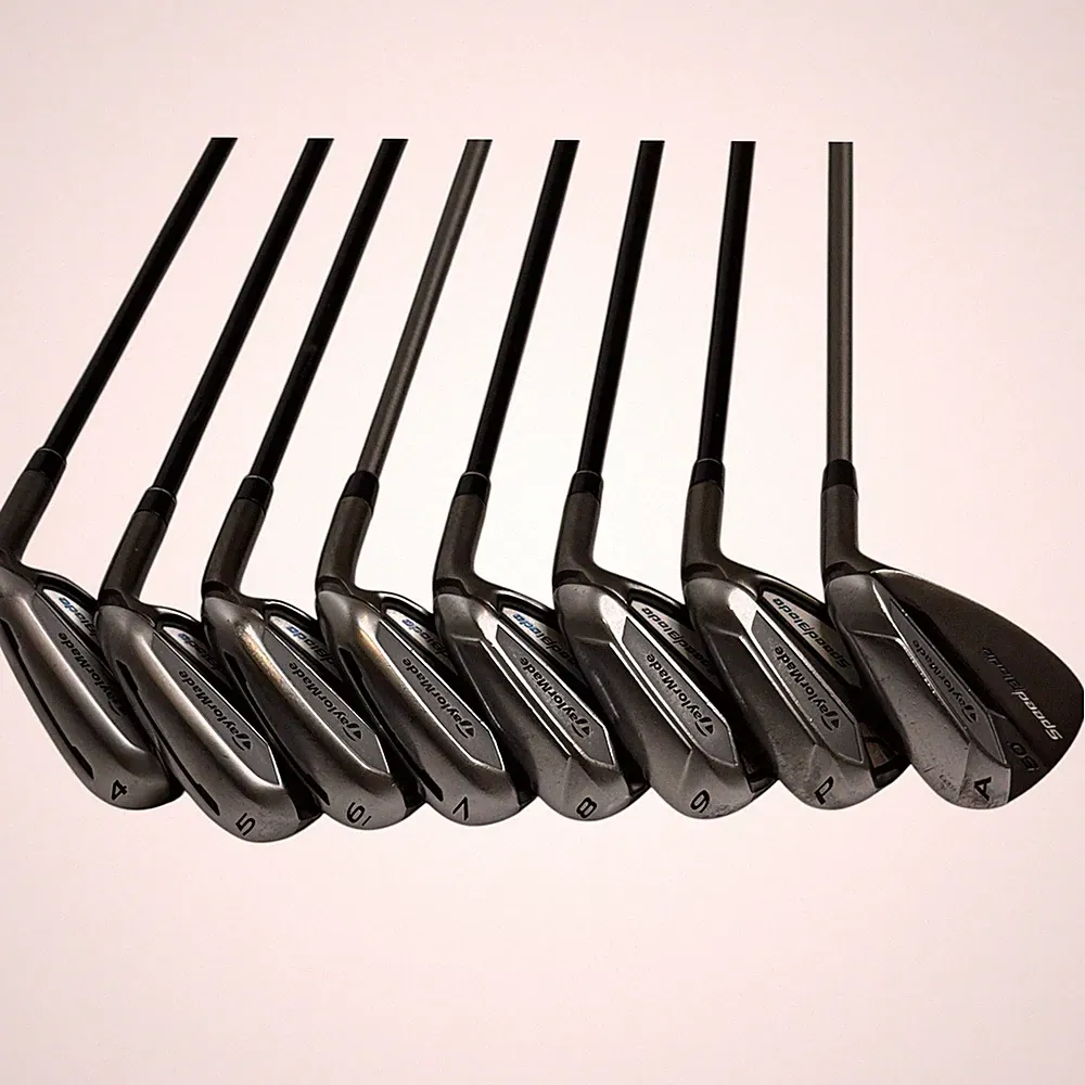 TaylorMade SpeedBlade 4-PW+AW 8-piece Iron Set S-Flex RH VeloxT 75g Graphite